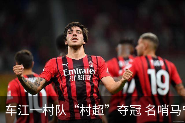 车江一村队“村超”夺冠 名哨马宁现场助阵